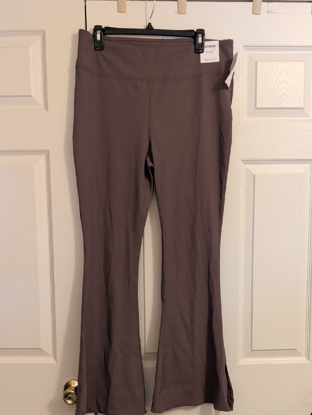 Cotton On Curve Ribbed Flared Pants NWT